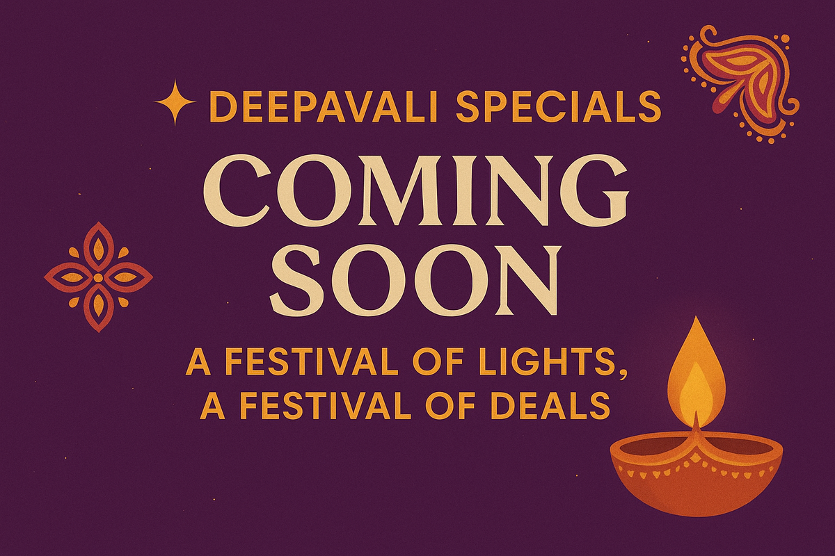Deepavali Specials Coming Soon β A Festival of Lights, A Festival of Deals