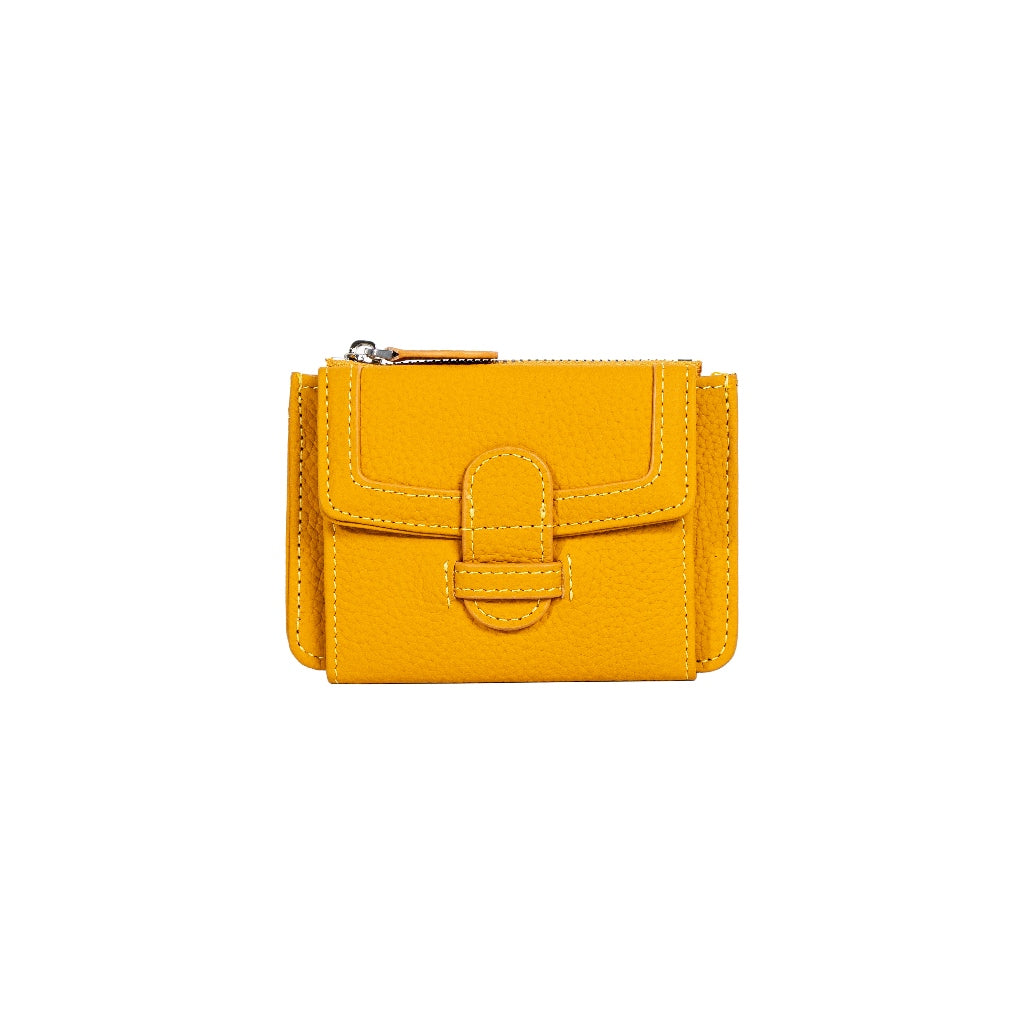 Jack Studio Women’s Full Grain Leather Small Thin Card Holder Wallet - JWB 50165 C