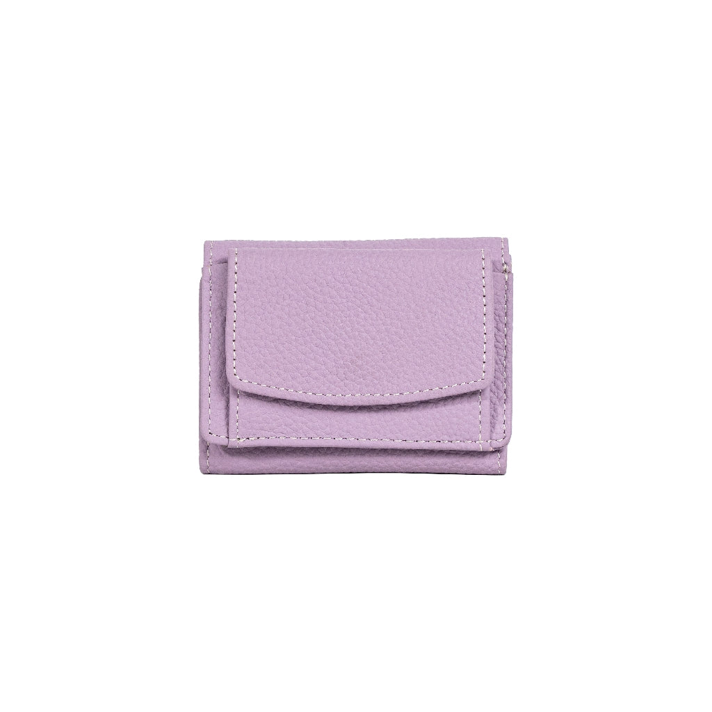Jack Studio Women’s Full Grain Leather Trifold Small Short Mini Wallet Ladies Purse - JWB 50164 T
