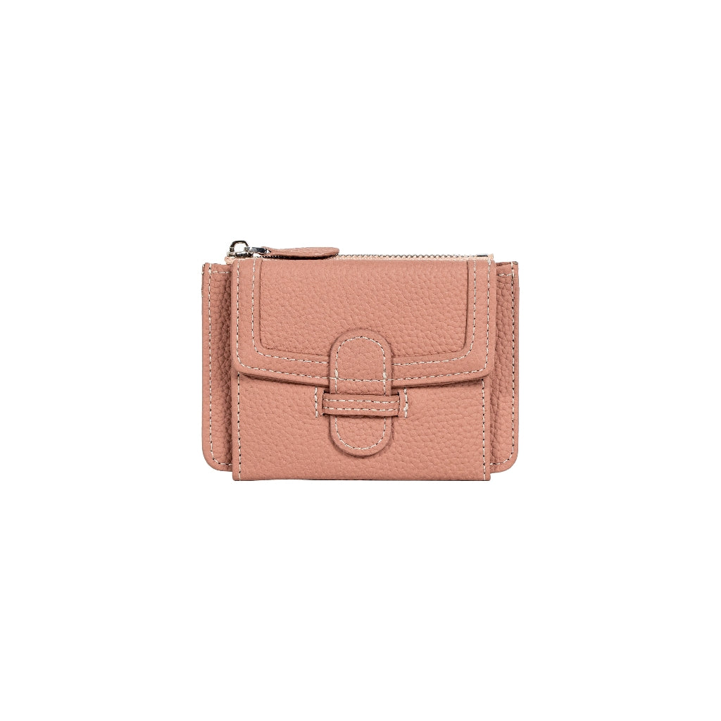 Jack Studio Women’s Full Grain Leather Small Thin Card Holder Wallet - JWB 50165 C