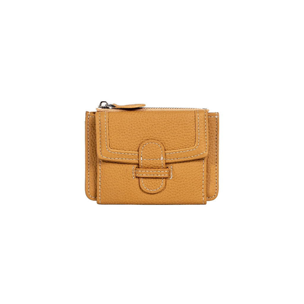 Jack Studio Women’s Full Grain Leather Small Thin Card Holder Wallet - JWB 50165 C