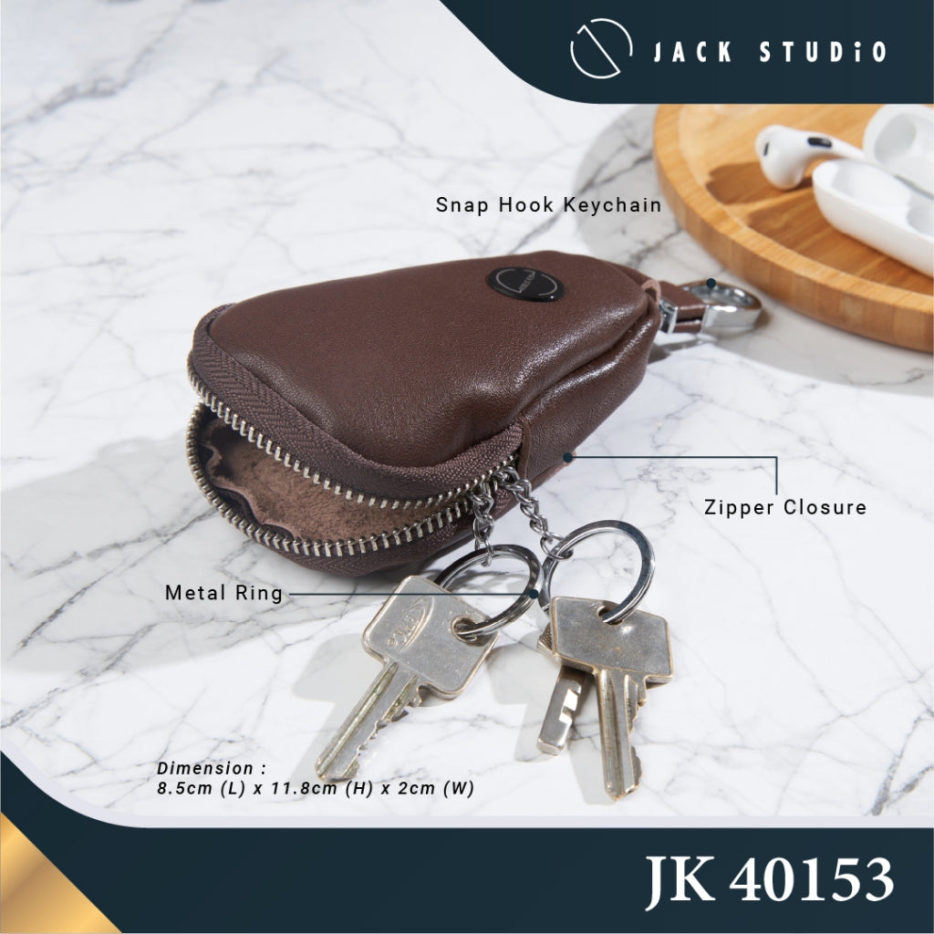 Leather Car Key Holder Keychain – JK Collection