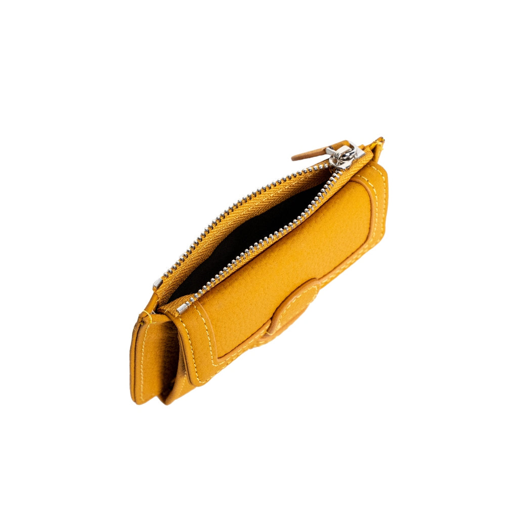 Jack Studio Women’s Full Grain Leather Small Thin Card Holder Wallet - JWB 50165 C