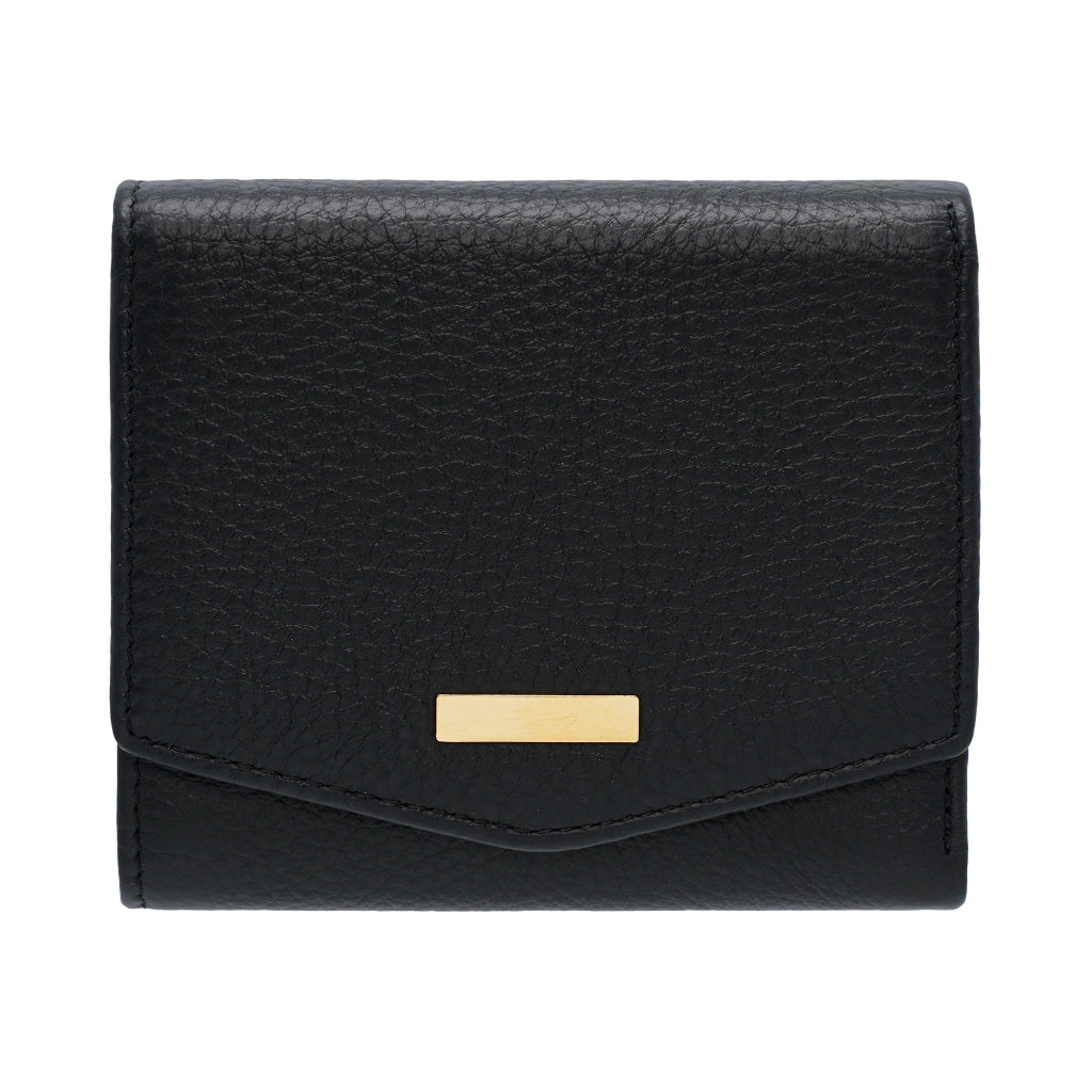 Jack Studio Full Grain Leather Trifold Short Ladies Wallet Woman Purse - JWB 40554 T