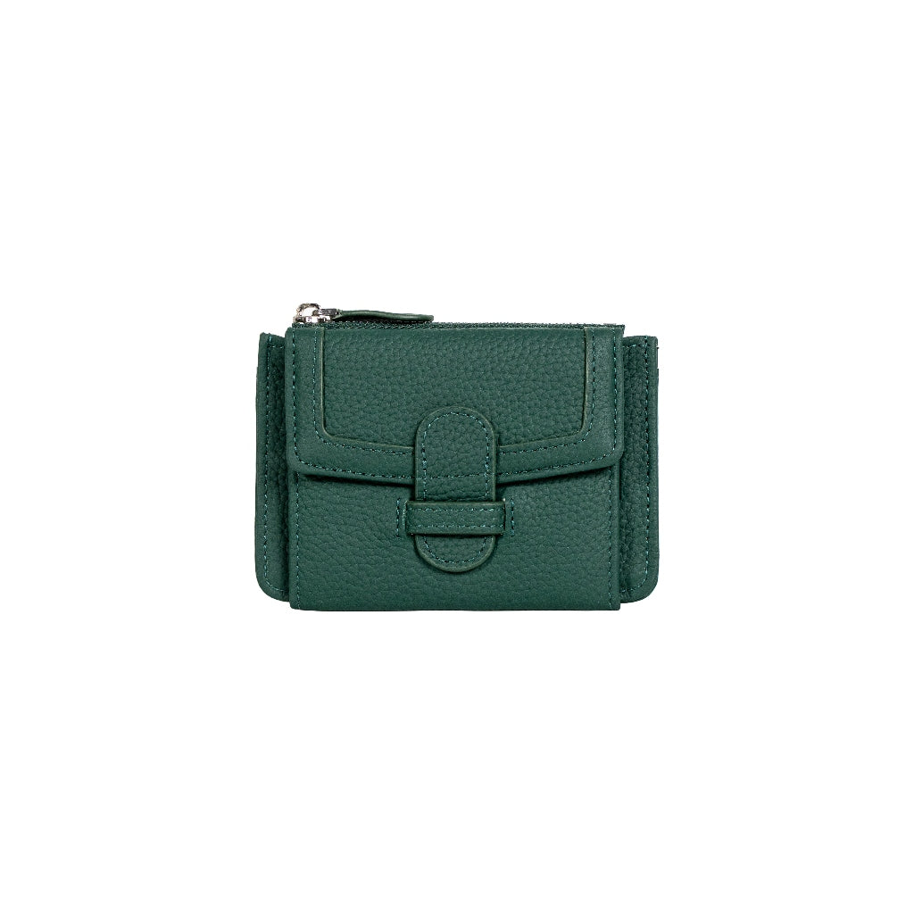 Jack Studio Women’s Full Grain Leather Small Thin Card Holder Wallet - JWB 50165 C