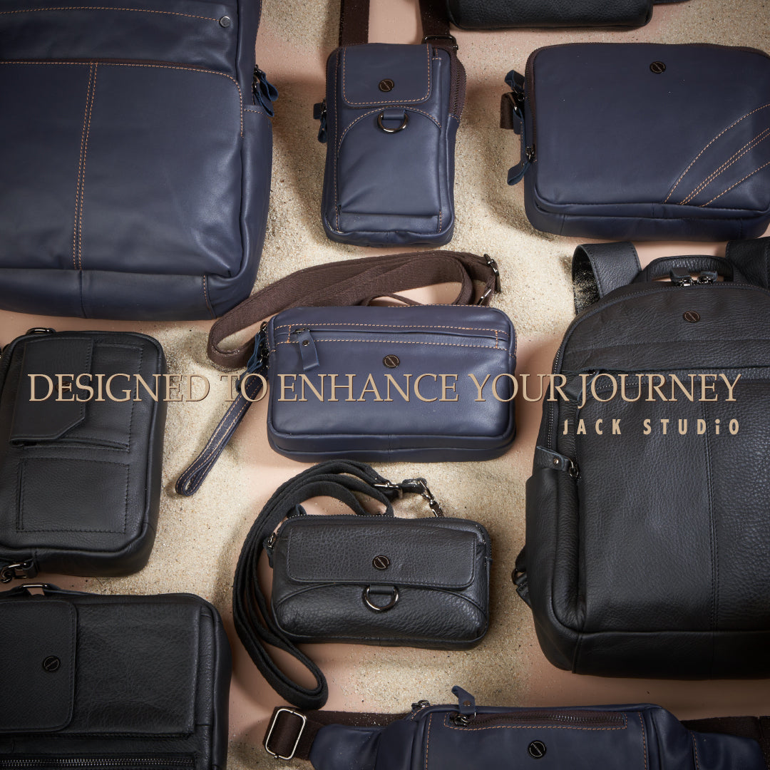 Jack Studio Genuine Leather Men Waist Chest Bag Beg Lelaki - BAB 30509