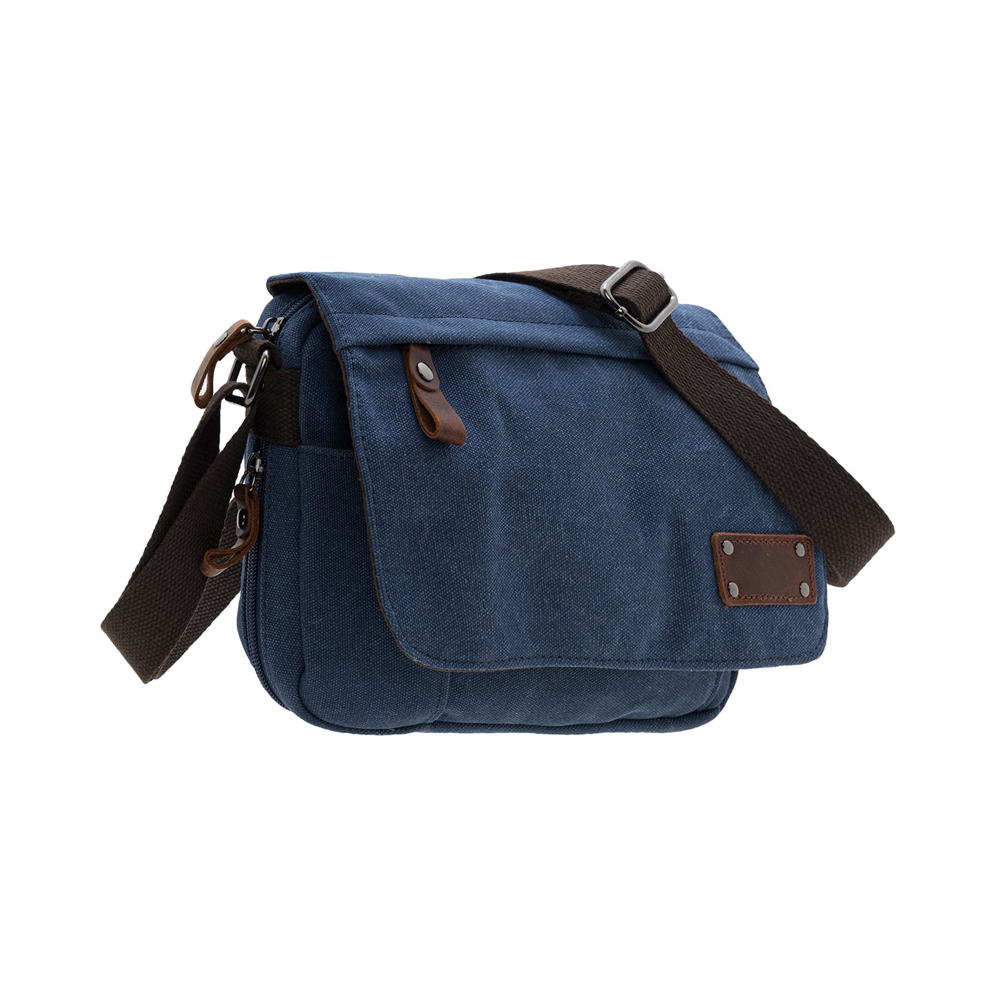 Jack Studio Free Engrave Name Canvas Leather Crossbody Sling Small Expandable Messenger Bag – BAD 40103 - Jack Studio Marketing Sdn Bhd