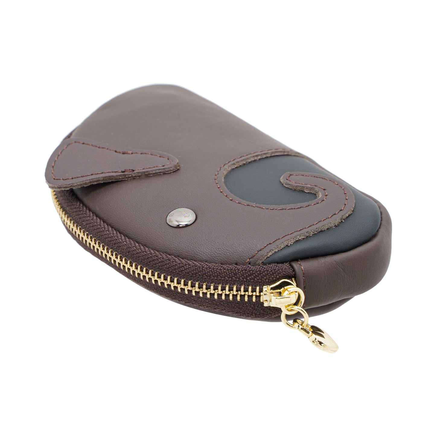 Jack Studio Genuine Cow Leather Cute Coin Pouch Zip Wallet with Keyholder - JWB 30851/30852 - Jack Studio Marketing Sdn Bhd