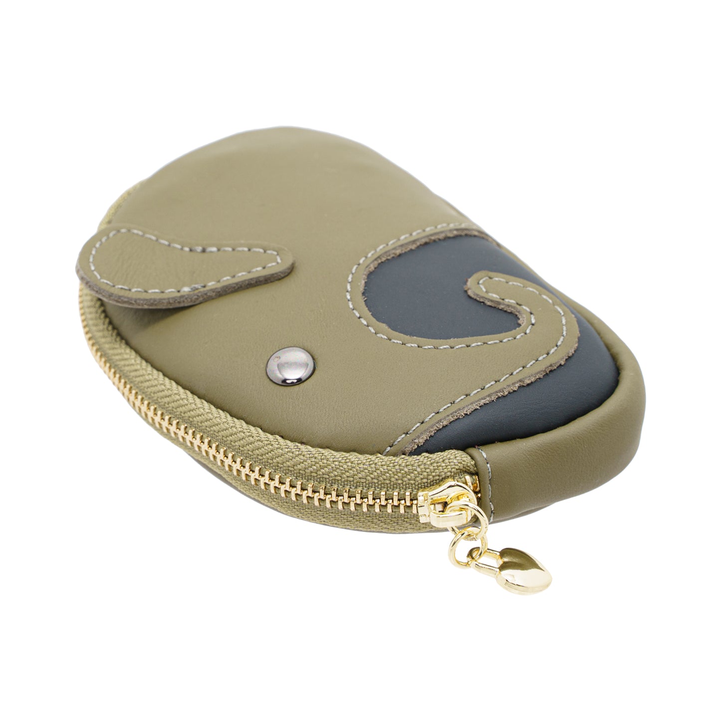 Jack Studio Genuine Cow Leather Cute Coin Pouch Zip Wallet with Keyholder - JWB 30851/30852 - Jack Studio Marketing Sdn Bhd