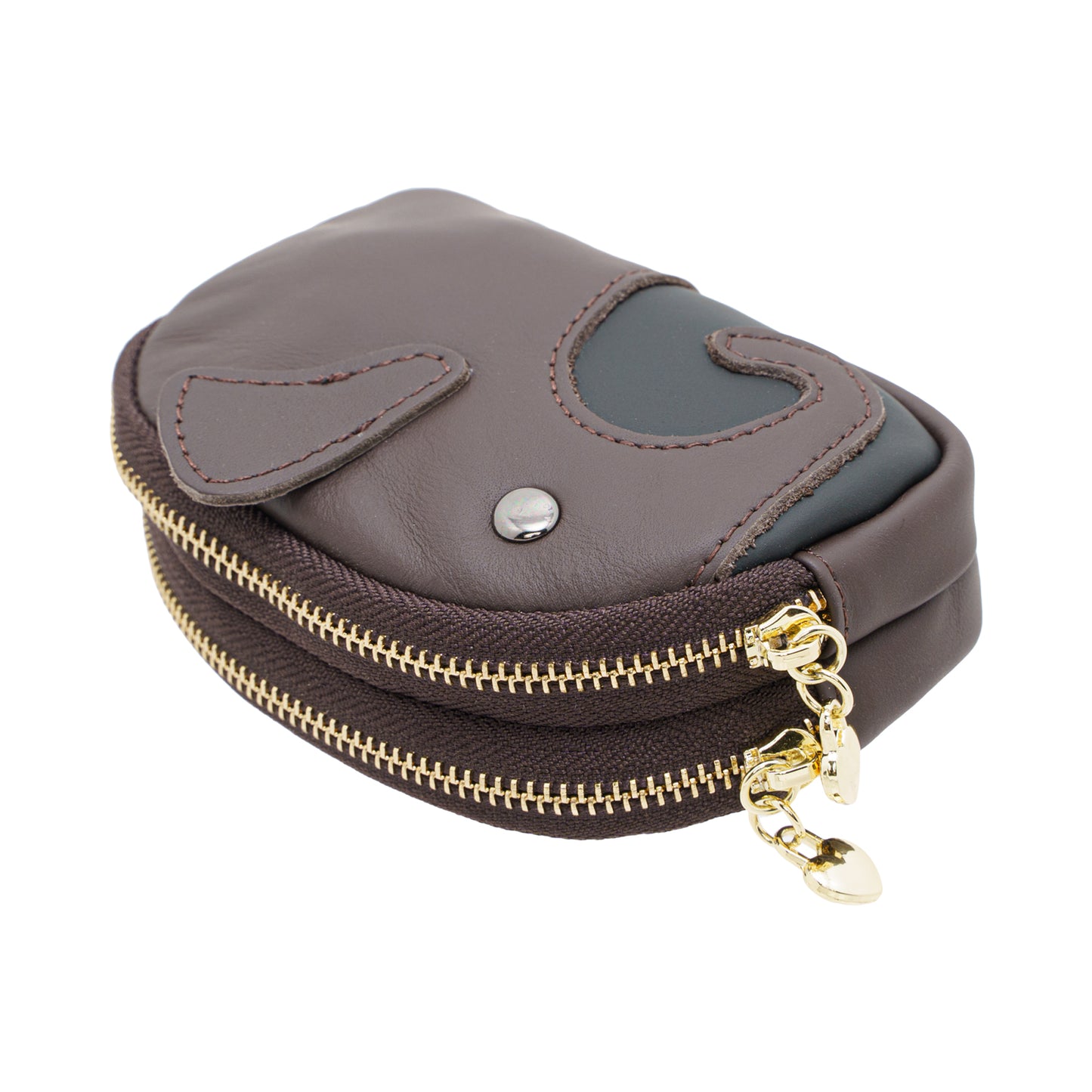 Jack Studio Genuine Cow Leather Cute Coin Pouch Zip Wallet with Keyholder - JWB 30851/30852 - Jack Studio Marketing Sdn Bhd