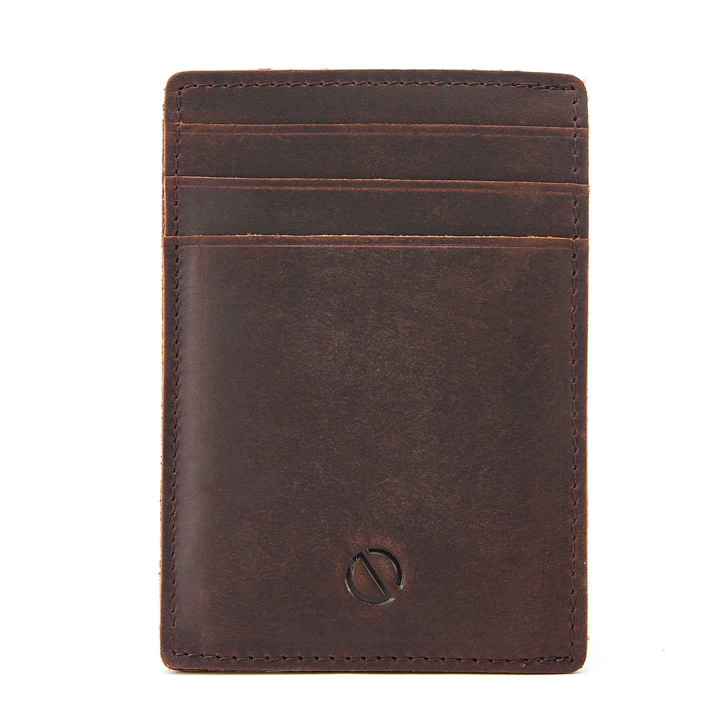 Jack Studio Full Grain Leather Crazy Horse Brencó Slim Card Holder Pemegang Kad Nipis - JWD 50953 C