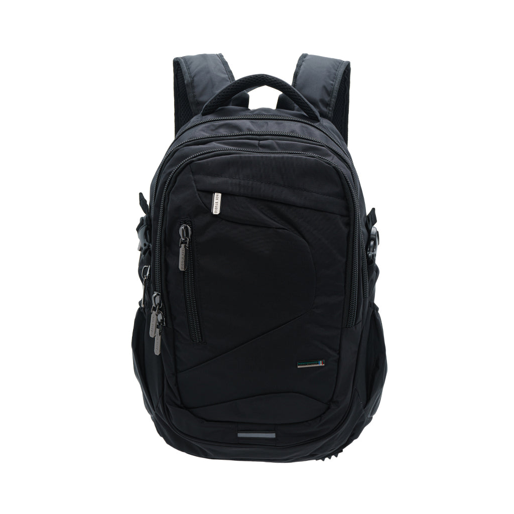 Jack Studio Outdoor Water Resistant Nylon Backpack Hiking Bag with Rain Cover - BAK 30701