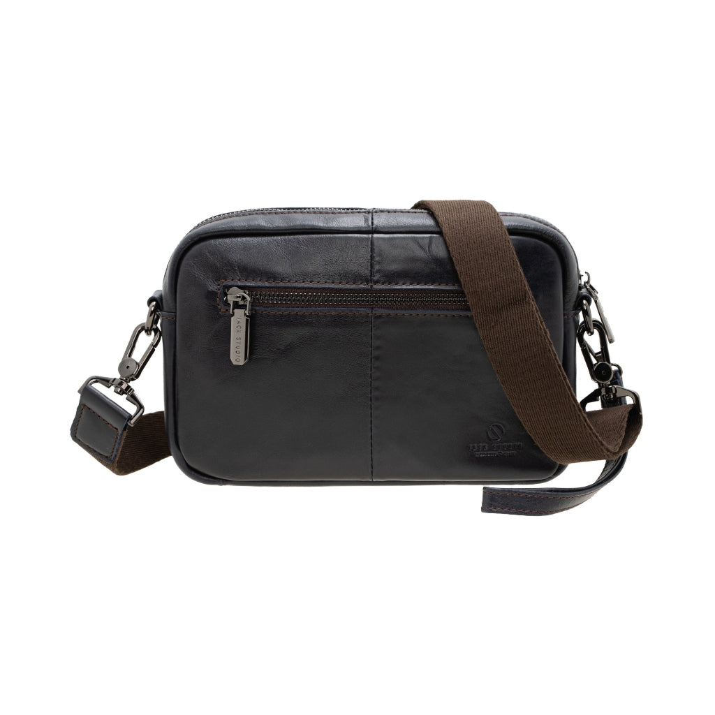 Jack Studio Genuine Cow Leather 2 Way Styling Sling Crossbody Clutch Bag - BAC 40127 - Jack Studio Marketing Sdn Bhd