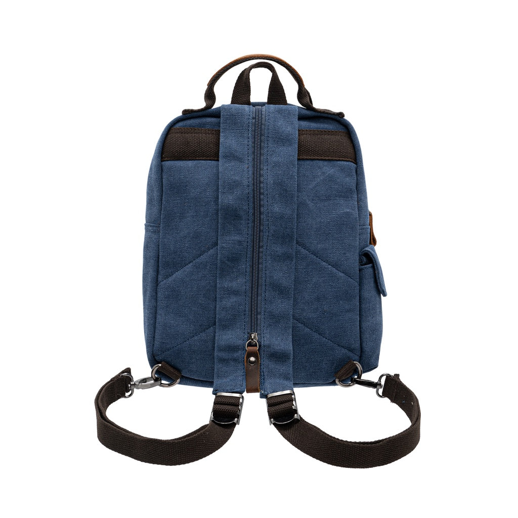 Jack Studio Canvas Leather Shoulder Sling Chest Canvas Bag