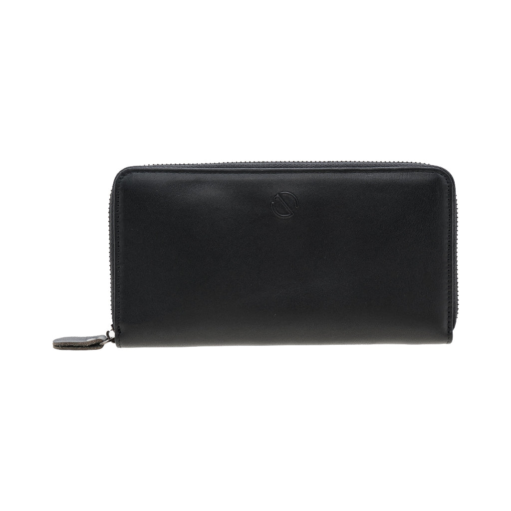Jack Studio Vegetable Tanned Cow Leather Zipper Long Wallet For Men - JWC 31054 - Jack Studio Marketing Sdn Bhd
