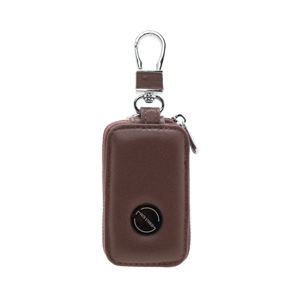Jack Studio Genuine Cow Leather Car Key Holder Keychain - JK 40151/ 40152/ 40153 - Jack Studio Marketing Sdn Bhd