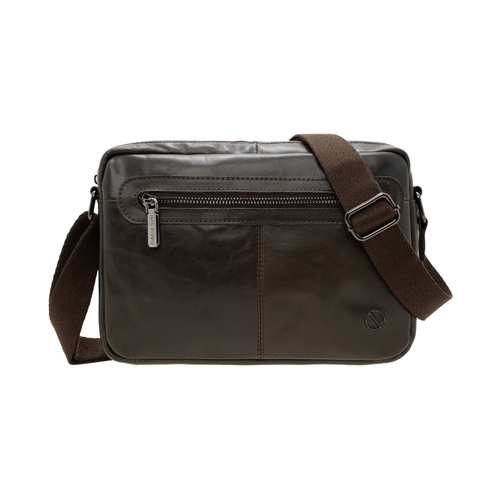 Jack Studio Full Grain Cow Leather Sling Crossbody Clutch Bag - BAC 40128/40129 - Jack Studio Marketing Sdn Bhd