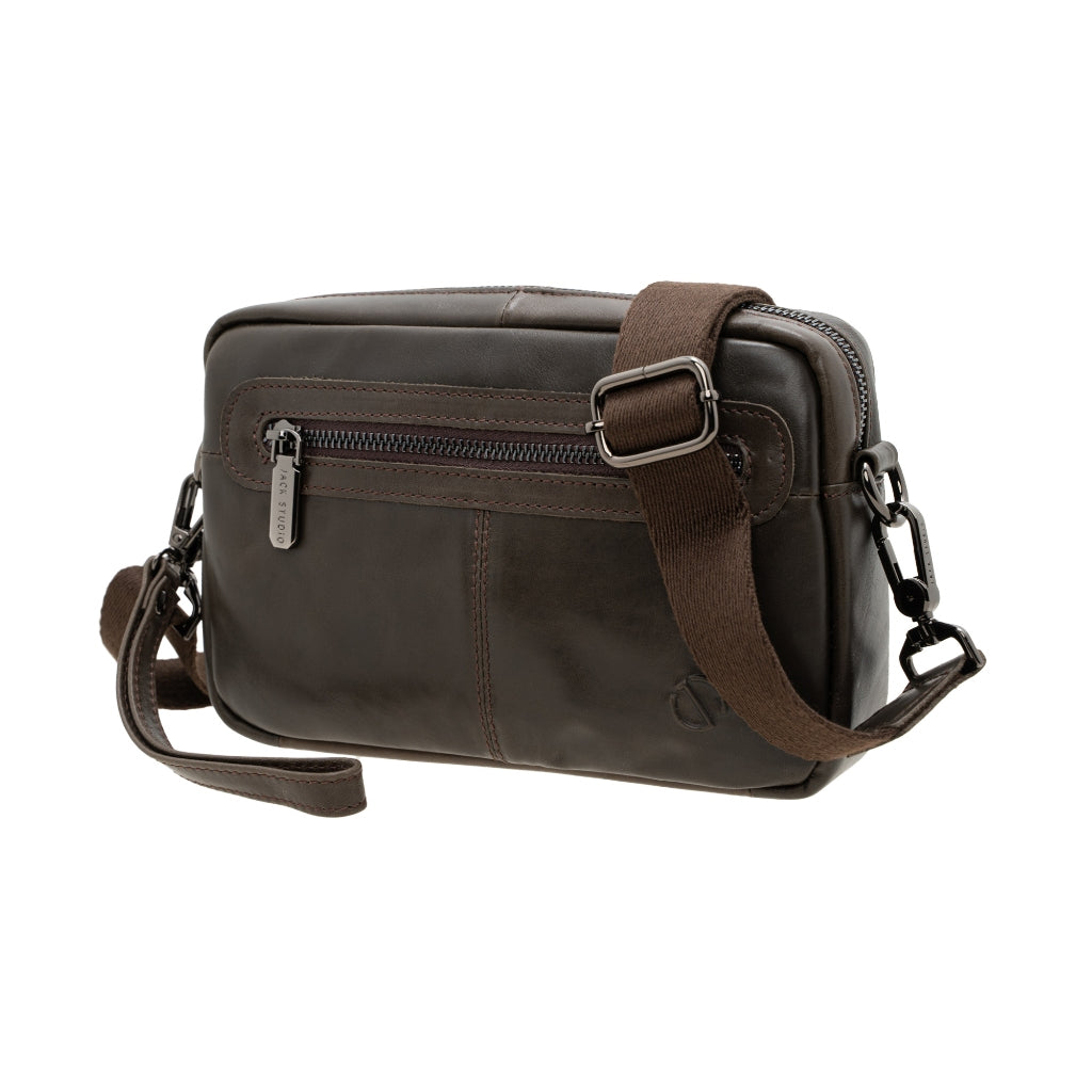 Jack Studio Genuine Cow Leather 2 Way Styling Sling Crossbody Clutch Bag - BAC 40127 - Jack Studio Marketing Sdn Bhd