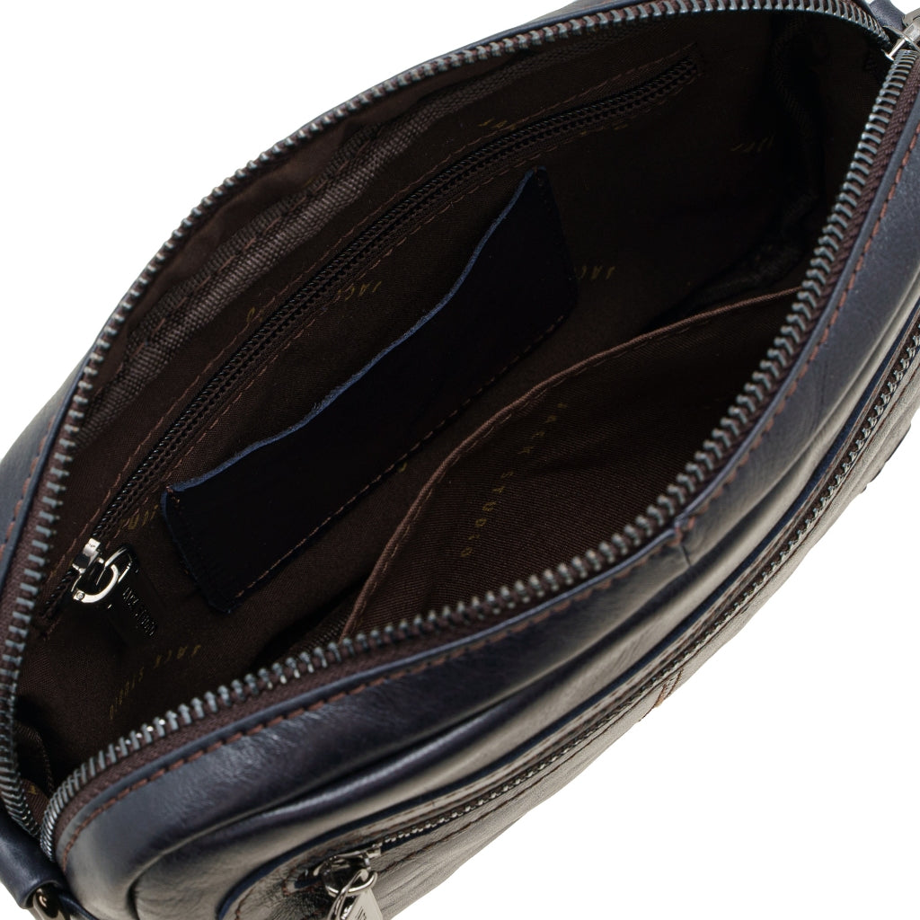 Jack Studio Genuine Cow Leather 2 Way Styling Sling Crossbody Clutch Bag - BAC 40127 - Jack Studio Marketing Sdn Bhd