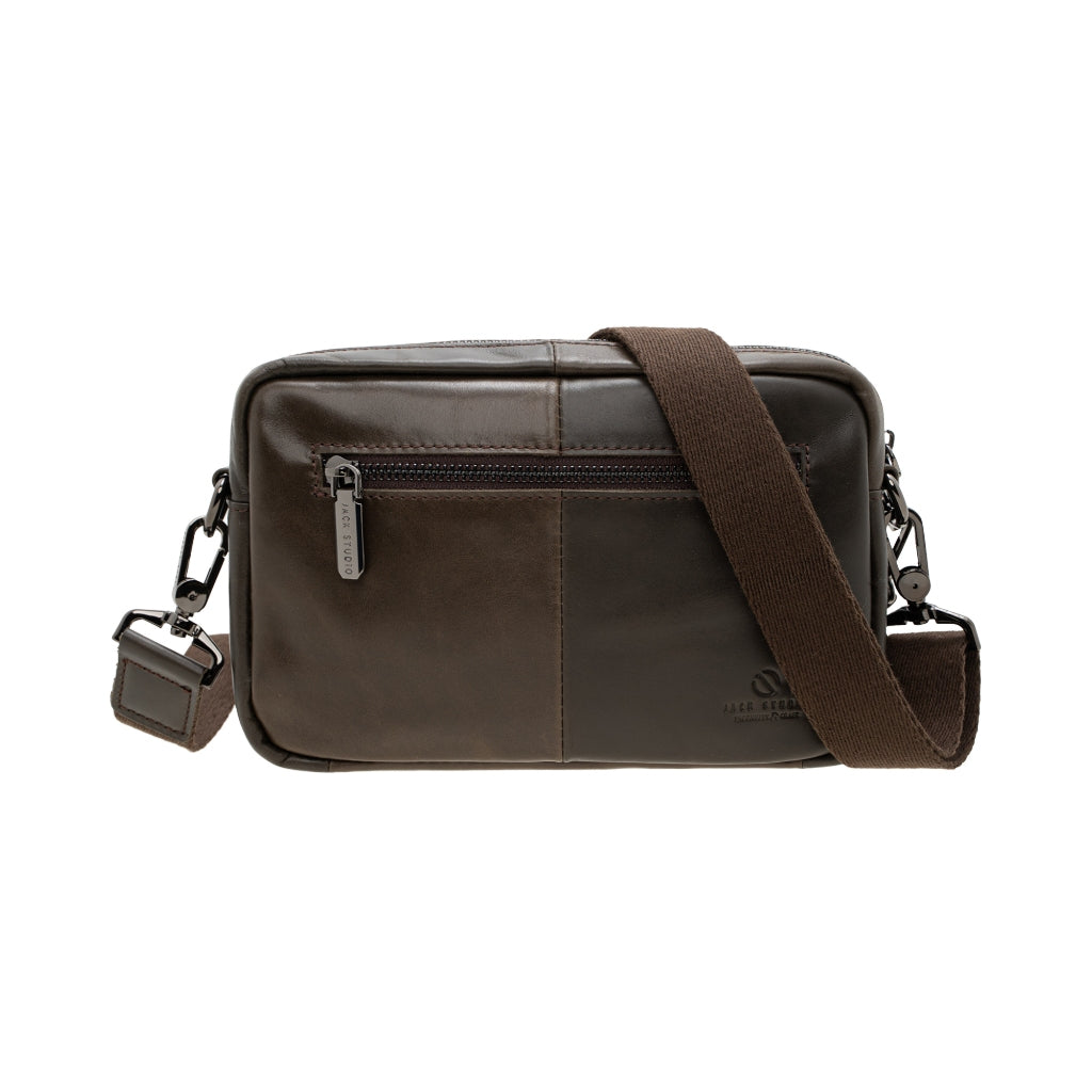 Jack Studio Genuine Cow Leather 2 Way Styling Sling Crossbody Clutch Bag - BAC 40127 - Jack Studio Marketing Sdn Bhd