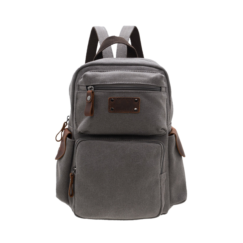 Jack Studio Canvas Leather Shoulder Sling Chest Bag Backpack - BAD 40105 - Jack Studio Marketing Sdn Bhd