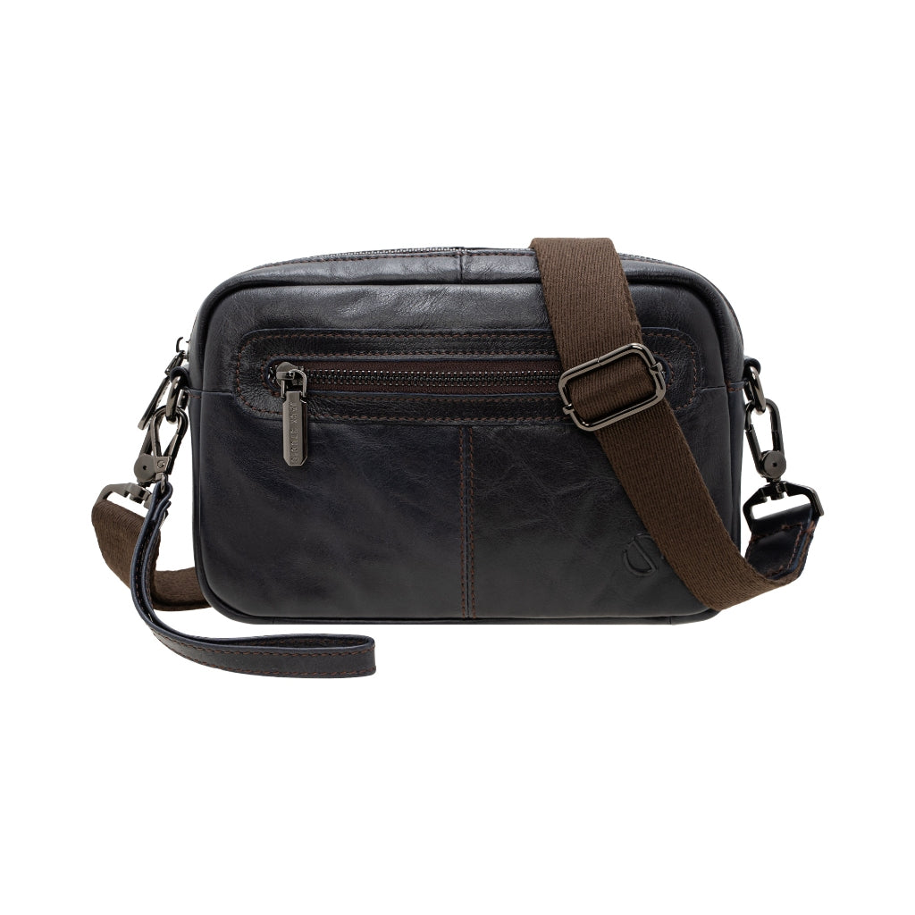 Jack Studio Genuine Cow Leather 2 Way Styling Sling Crossbody Clutch Bag - BAC 40127 - Jack Studio Marketing Sdn Bhd