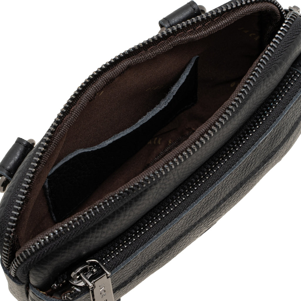 Jack Studio Top Grain Leather Sling Crossbody Men’s Bag - BAI 40123 - Jack Studio Marketing Sdn Bhd