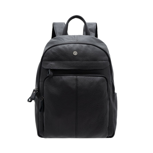 Jack Studio Full Grain Leather Stylish Medium Backpack Travel Casual Bag - BAB 30501 - Jack Studio Marketing Sdn Bhd