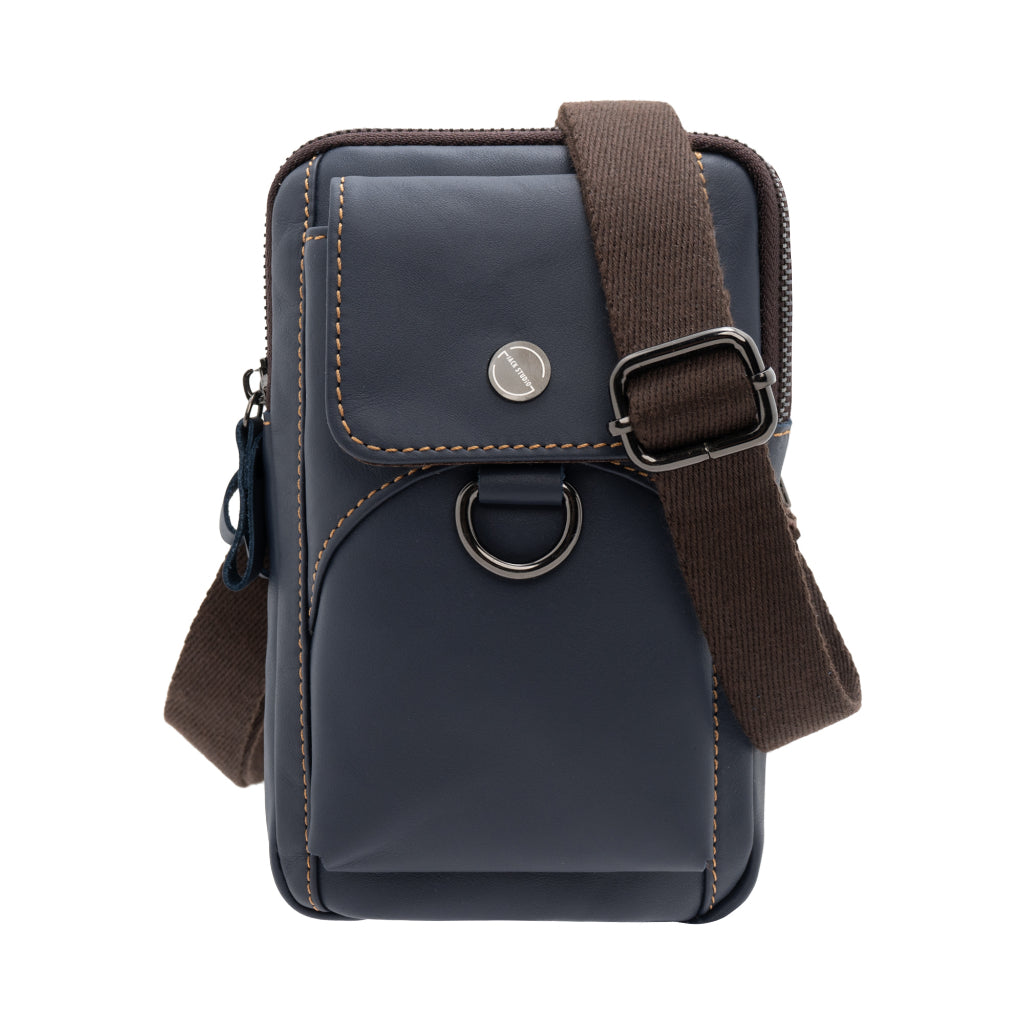 Jack Studio Genuine Leather Men Shoulder Bag Crossbody Sling Bag Man Beg lelaki - BAB 30505 - Jack Studio Marketing Sdn Bhd