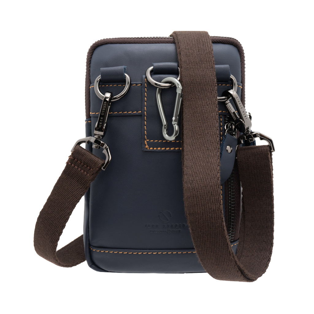 Jack Studio Genuine Leather Men Shoulder Bag Crossbody Sling Bag Man Beg lelaki - BAB 30505 - Jack Studio Marketing Sdn Bhd