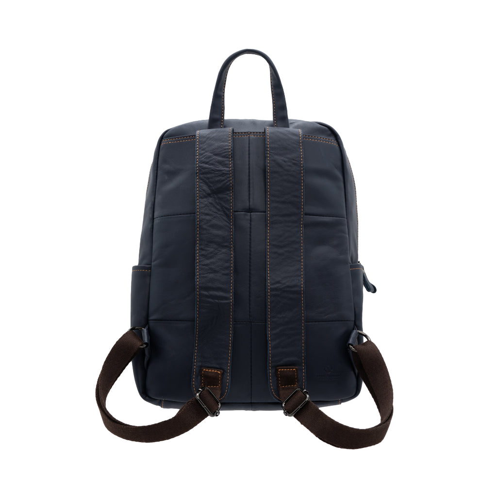 Jack Studio Full Grain Leather Stylish Large Backpack Travel Casual Bag - BAB 30502 - Jack Studio Marketing Sdn Bhd