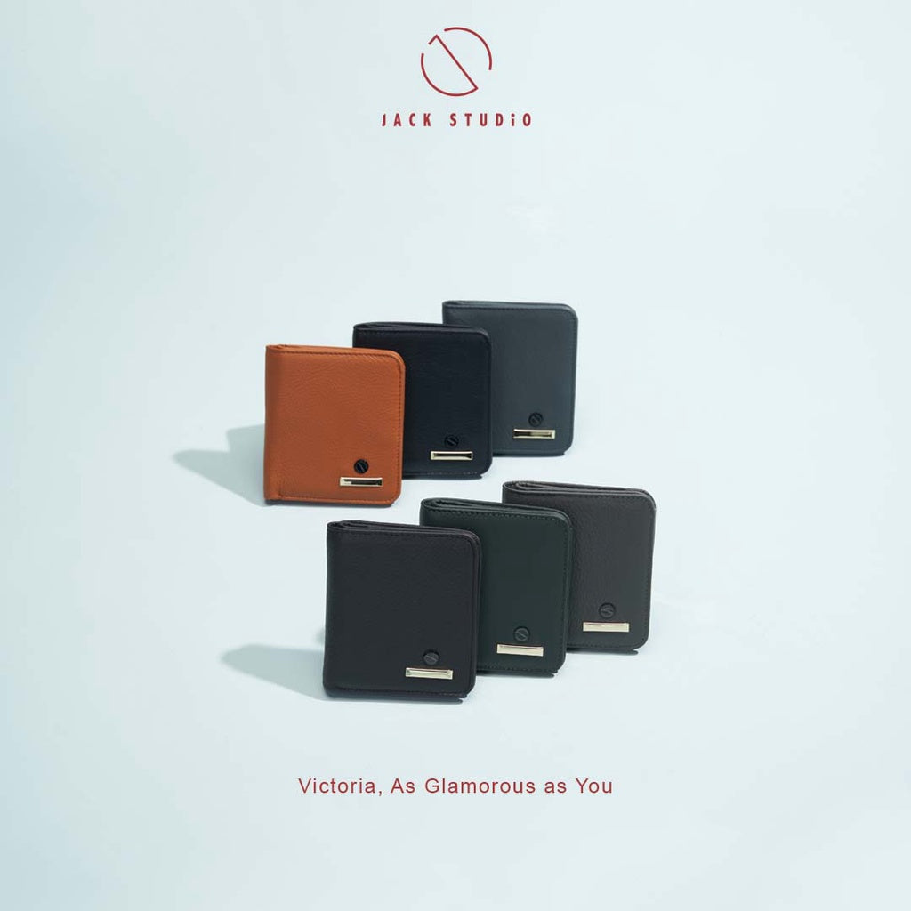 Jack Studio Victoria Leather Bifold Small Ladies Women Wallet