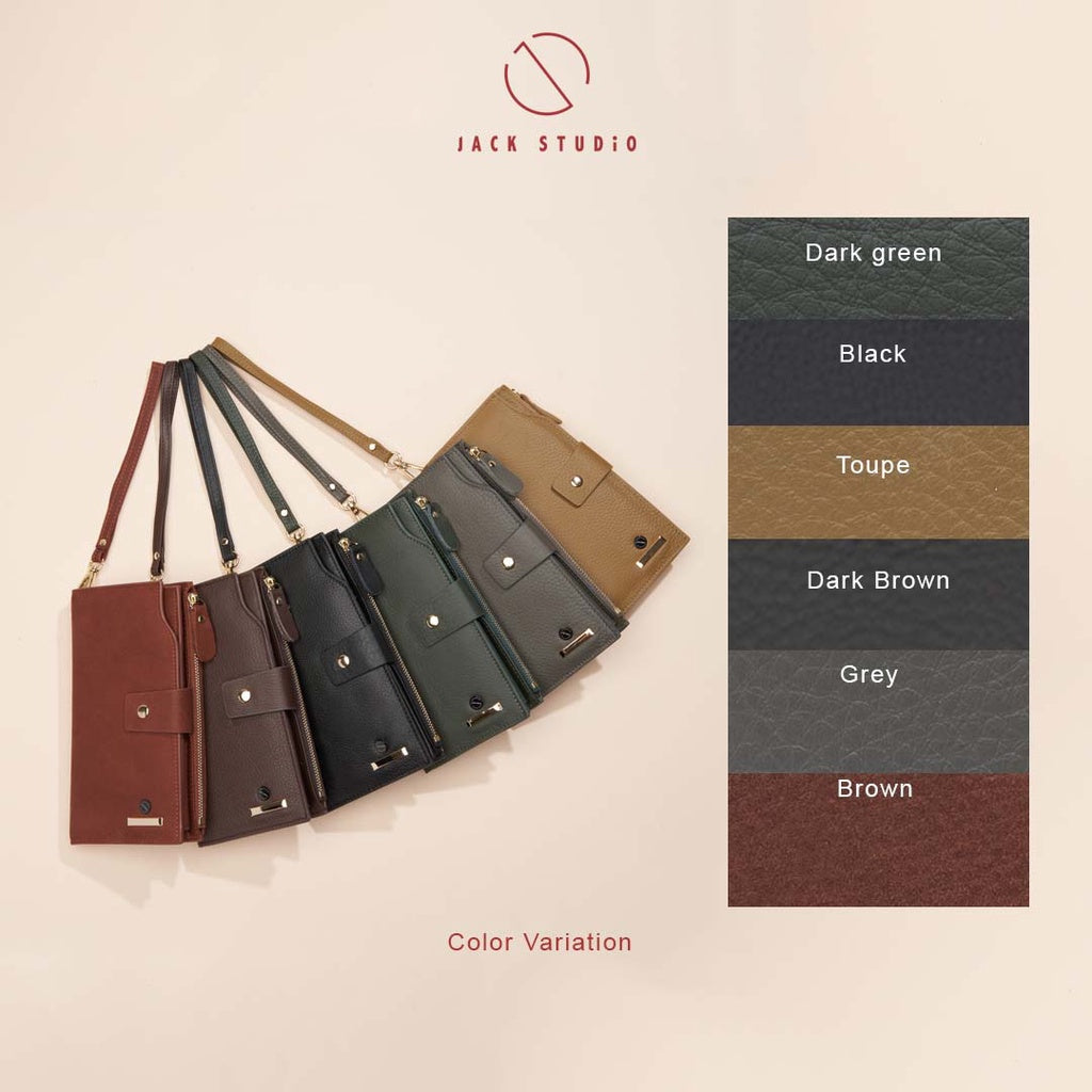 Jack Studio Liberty Leather Long Ladies Women Wallet