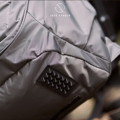 Jack Studio Outdoor Water Resistant Nylon Backpack Hiking Bag with Rain Cover - BAK 30701