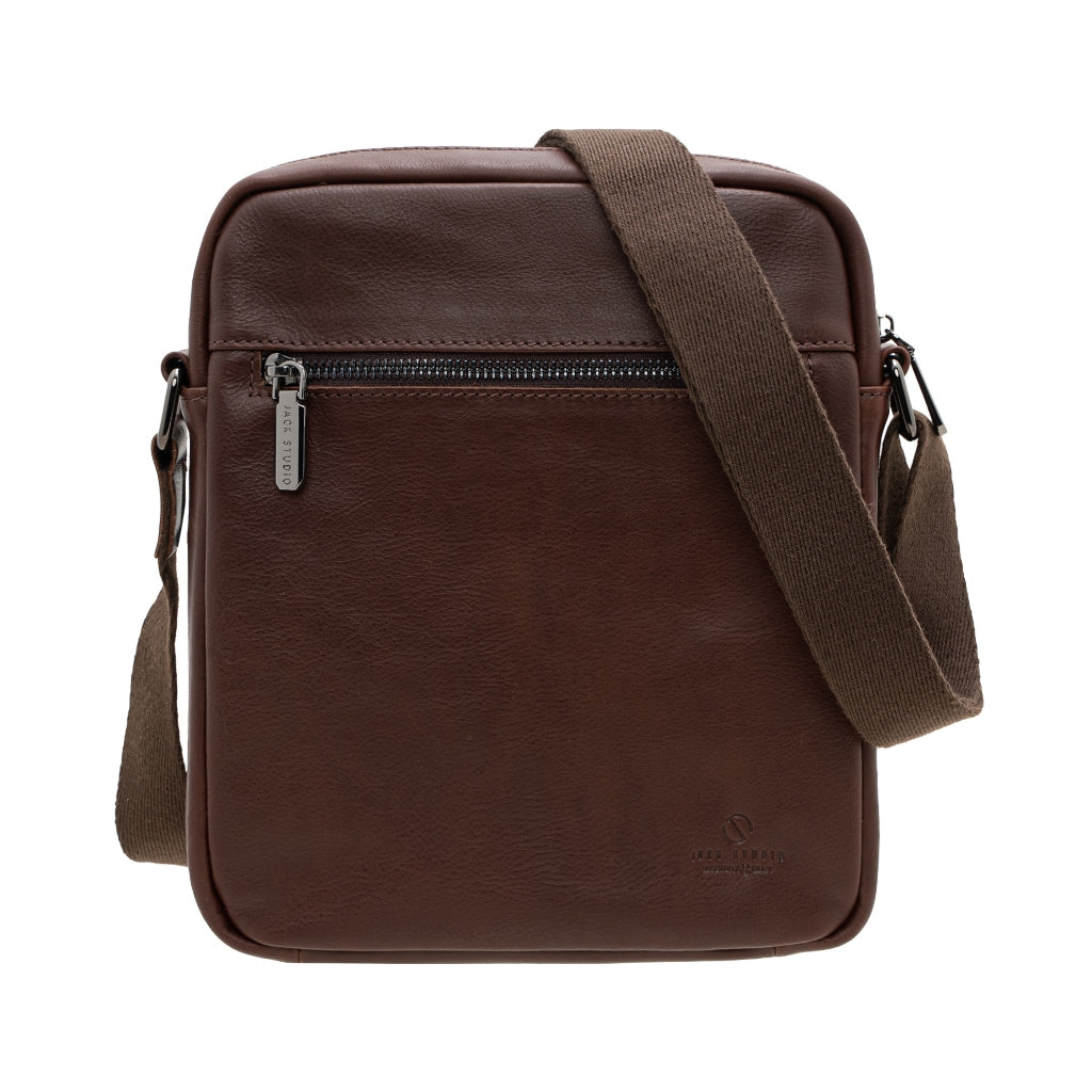 Jack Studio Genuine Cow Leather 2 Size Sling Crossbody Bag - BAC 40317/40318 - Jack Studio Marketing Sdn Bhd