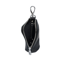 Leather Zipper Keychain Wallet – JK Collection thumbnail