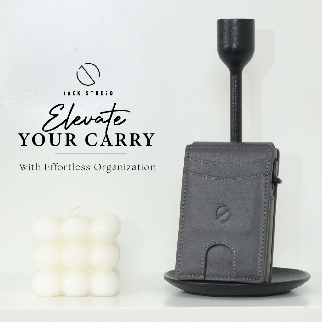 Jack Studio Genuine Cow Leather Men’s Card Holder Sleek Design - JWD 40177 - Jack Studio Marketing Sdn Bhd