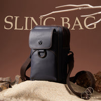 Jack Studio Genuine Leather Men Shoulder Bag Crossbody Sling Bag Man Beg lelaki - BAB 30505 thumbnail