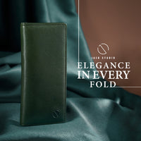 Jack Studio Vegetable Tanned Cow Leather RFID Protection Bi-Fold Long Wallet - JWC 31053 thumbnail