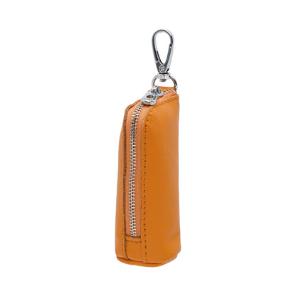 Jack Studio Genuine Cow Leather Zipper Closure Keychain Wallet - JK40154