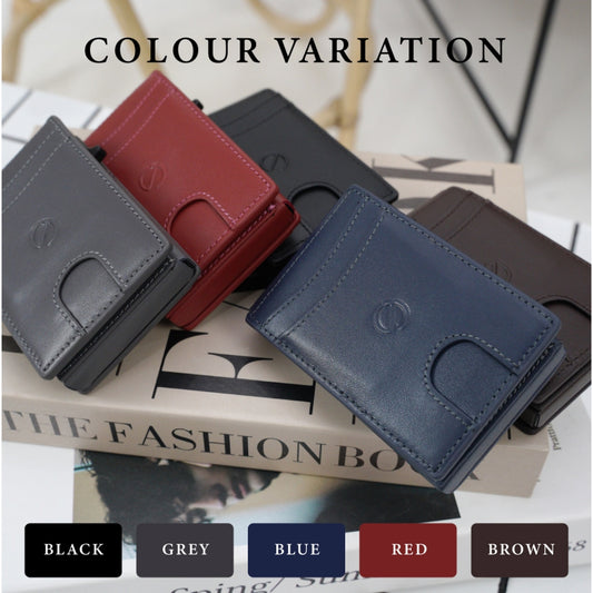 Jack Studio Genuine Cow Leather Men’s Card Holder Sleek Design - JWD 40177 - Jack Studio Marketing Sdn Bhd
