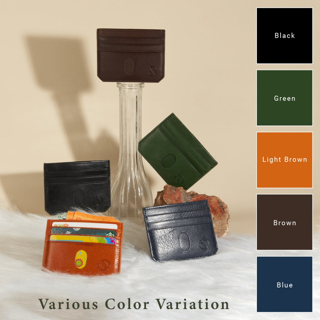 Jack Studio Full Grain Leather Small Card Holder - JWC 30860