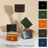 Jack Studio Full Grain Leather Small Card Holder - JWC 30860 thumbnail