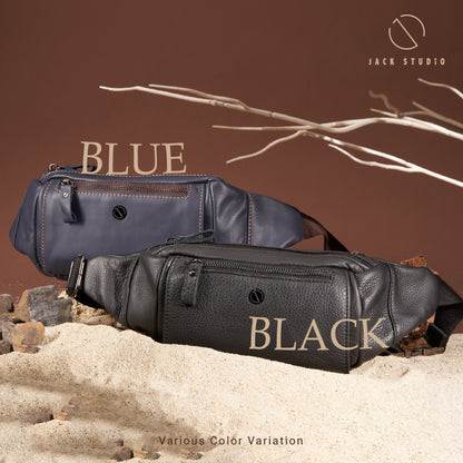 Jack Studio Genuine Leather Men Waist Chest Bag Beg Lelaki - BAB 30509