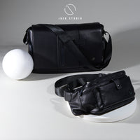 Jack Studio Genuine Cow Leather Unisex Sling Crossbody bag - BAB 30820 thumbnail