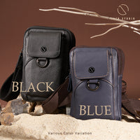 Jack Studio Genuine Leather Men Shoulder Bag Crossbody Sling Bag Man Beg lelaki - BAB 30505 thumbnail