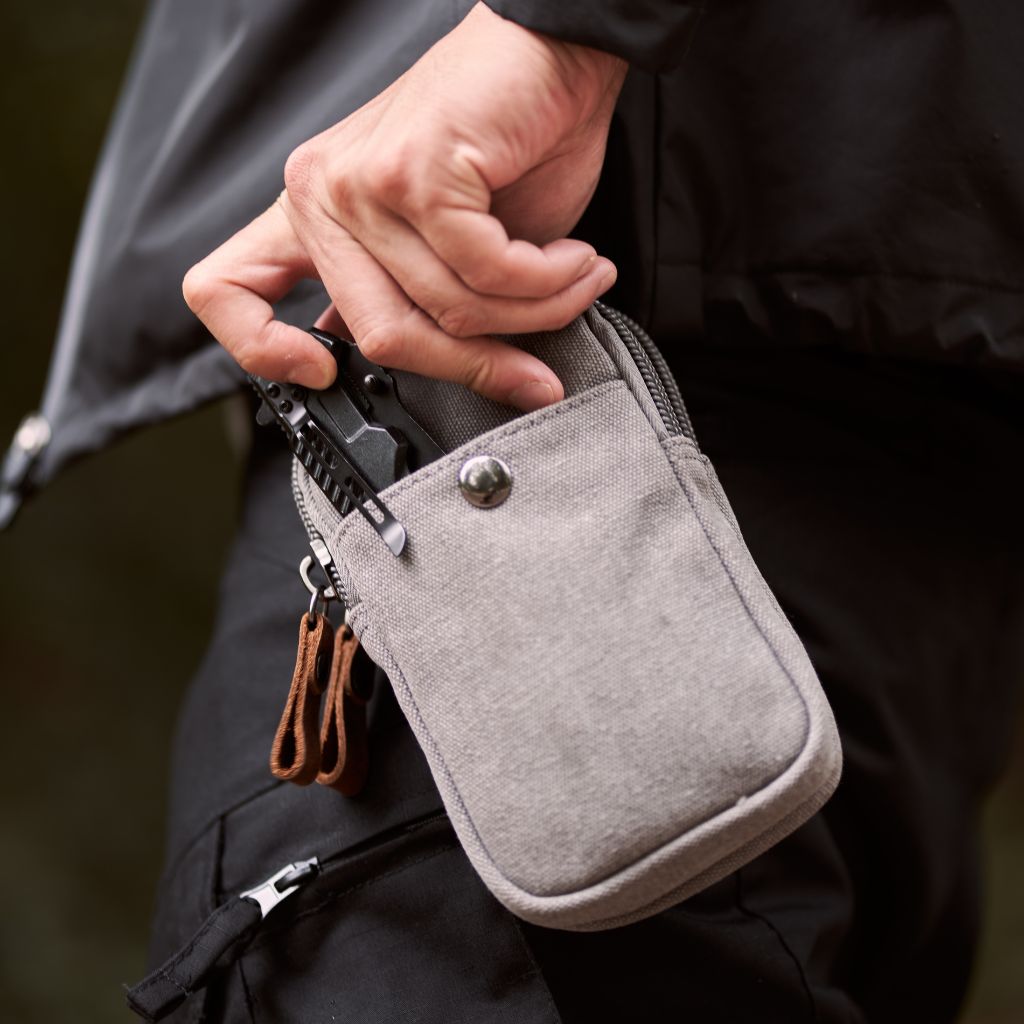 Jack Studio Canvas Phone Belt Pouch Waist Bag - BAD 30512 - Jack Studio Marketing Sdn Bhd