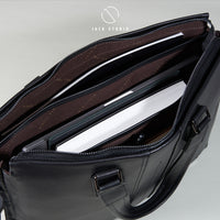 Jack Studio Genuine Cow Leather 2-Way Style Bussiness Casual Sling Bag - BAB 30819 thumbnail
