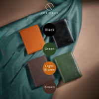Jack Studio Vegetable Tanned Cow Leather Vertical Wallet with RFID Protection - JWC 31052 thumbnail