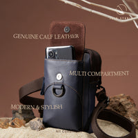 Jack Studio Genuine Leather Men Shoulder Bag Crossbody Sling Bag Man Beg lelaki - BAB 30505 thumbnail